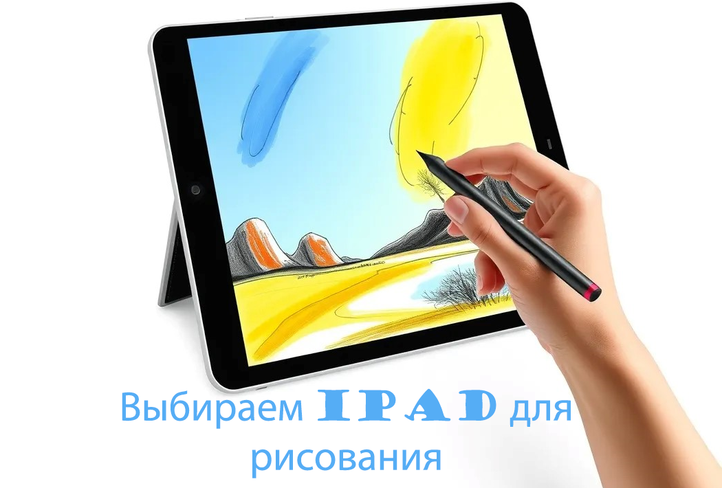 Как выбрать iPad для рисования со стилусом